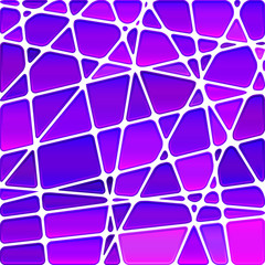 abstract vector stained-glass mosaic background