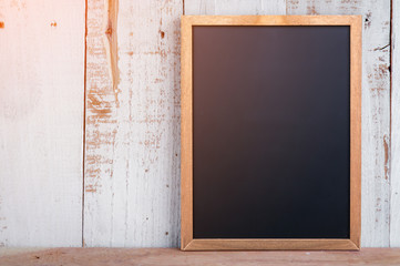 empty blackboard with free copy space