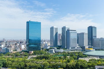 Foto op Plexiglas Osaka city © leungchopan