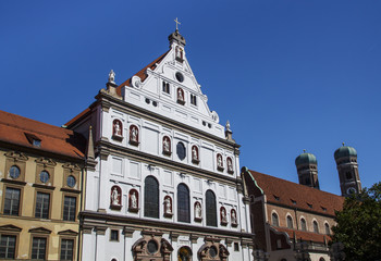 St. Michael's Church in Munich, Germany, 2015