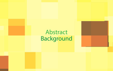 Yellow and white color background abstract art vector