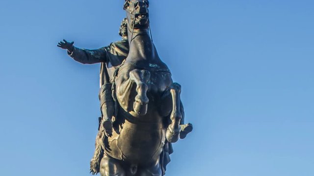 Peter the Great monument, the Bronze Horseman, St. Petersburg , Russia