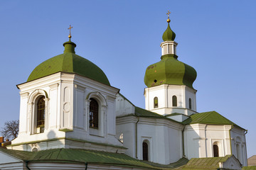 The Church of St. Nicholas Prytysk in Kiev, Ukraine.