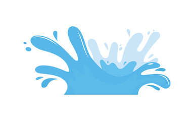 Fototapeta na wymiar vector illustration water splash