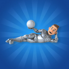 Naklejka premium Fun knight