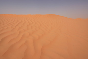 Fototapeta na wymiar desert with lines on the sand 2