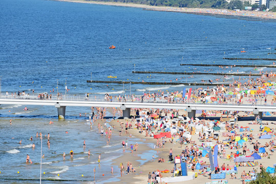 Plaża nad Bałtykiem