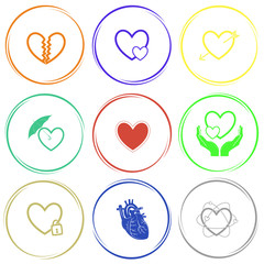 unrequited love, careful heart, heart and arrow, protection love