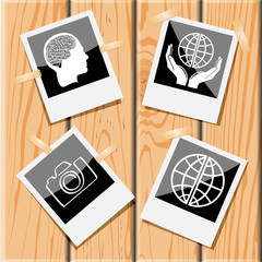 human brain, protection world, globe, camera.