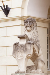 Statue by the city hall