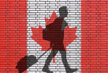 Zelfklevend Fotobehang Reizen in Canada © Jonathan Stutz