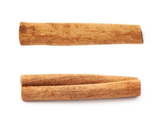Cinnamon stick isolated