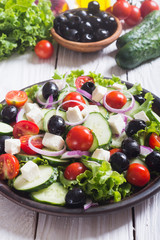 Photo of greek salad