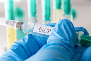 polio vaccination - obrazy, fototapety, plakaty