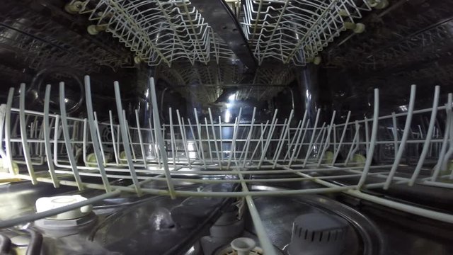 Empty Dishwater Interior