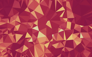 Abstract low poly background, geometry triangle