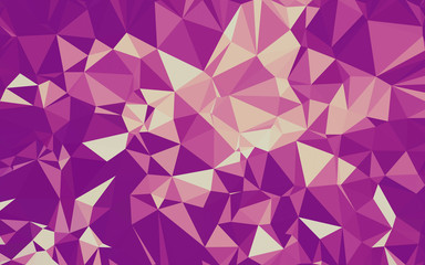 Abstract low poly background, geometry triangle