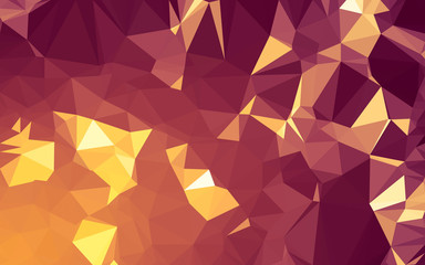 Obraz premium Abstract low poly background, geometry triangle