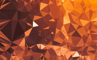 Fototapeta premium Abstract low poly background, geometry triangle