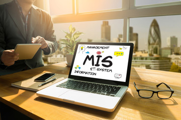 MIS  Management Information System  Data Development Information © onephoto