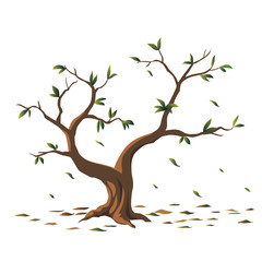 illustration tree for cartoon