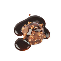 Chocolate confection candy isolated