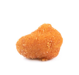Single breaded peanut isolated