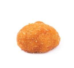 Single breaded peanut isolated