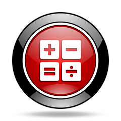 Obraz premium calculator icon