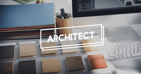Architect Designer Engineer Creative Occupation Expertise Concep