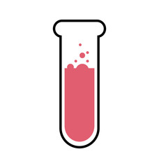 flask laboratory science research icon. Isolated and flat illustration. Vector graphic