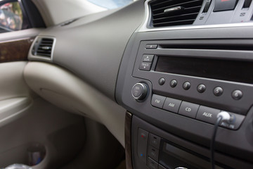 Car interior detail