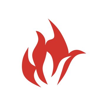 Fire Flame Logo design vector