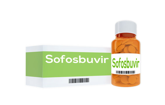 Sofosbuvir - medical concept
