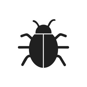 bug insect infection parasite icon. Isolated and flat illustration. Vector graphic