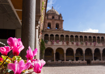 Obraz premium Templo de Santo Domingo, Cusco Peru