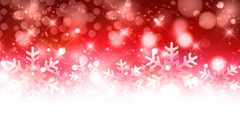 クリスマス　雪　光　背景