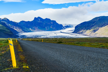 Vatnajokull, the largest glacier in Iceland