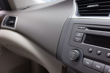 Car interior detail.
