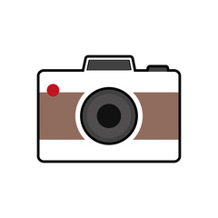 camera technnology photography icon. Isolated and flat illustration. Vector graphic