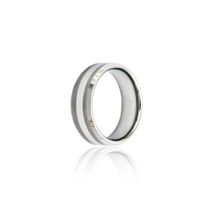 Fashion Male ring isolation white