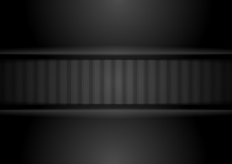Black soft stripes abstract background