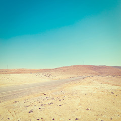 Road in Desert
