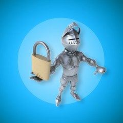 Naklejka premium Fun knight