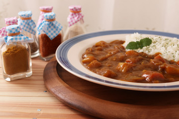 美味しそうなカレーライス