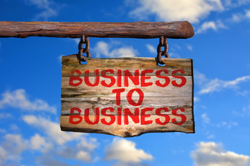 Business to business