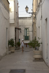 Fototapeta na wymiar Castro nel Salento, Puglia, Italia