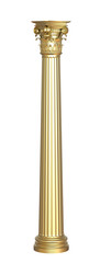 Сlassic gold column