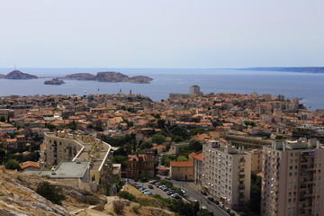 Obraz premium View of Marseille, France
