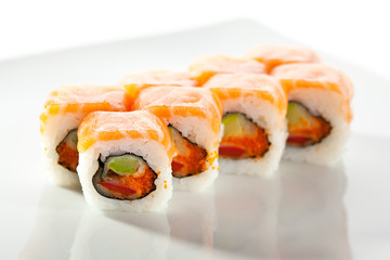 Salmon Maki Sushi Roll
